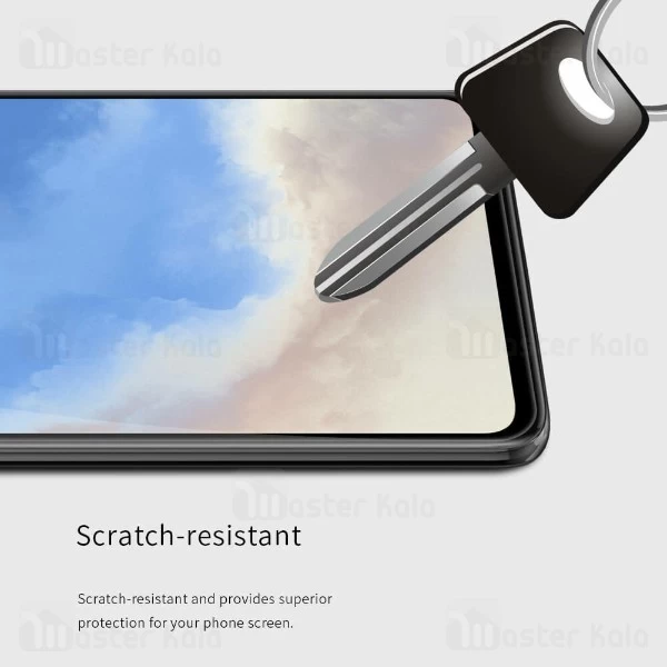 محافظ صفحه شیشه ای تمام صفحه تمام چسب نیلکین OnePlus 7T XD CP+ Max