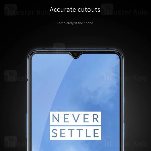 محافظ صفحه شیشه ای تمام صفحه تمام چسب نیلکین OnePlus 7T XD CP+ Max