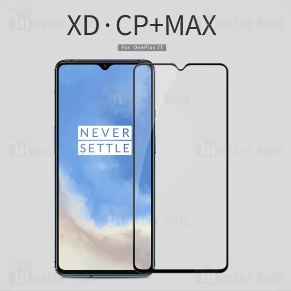 محافظ صفحه شیشه ای تمام صفحه تمام چسب نیلکین OnePlus 7T XD CP+ Max