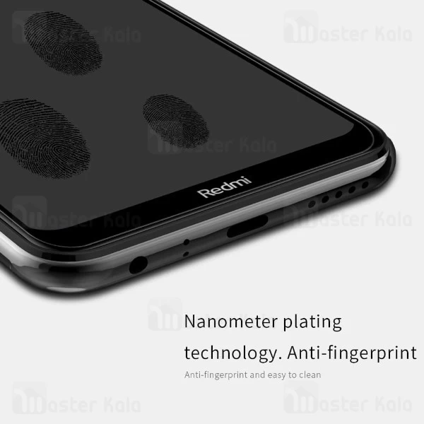 محافظ صفحه شیشه ای تمام صفحه تمام چسب نیلکین Xiaomi Redmi Note 8T XD CP+ Max