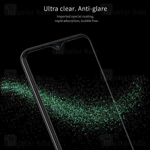 محافظ صفحه شیشه ای تمام صفحه تمام چسب نیلکین Xiaomi Redmi Note 8T XD CP+ Max