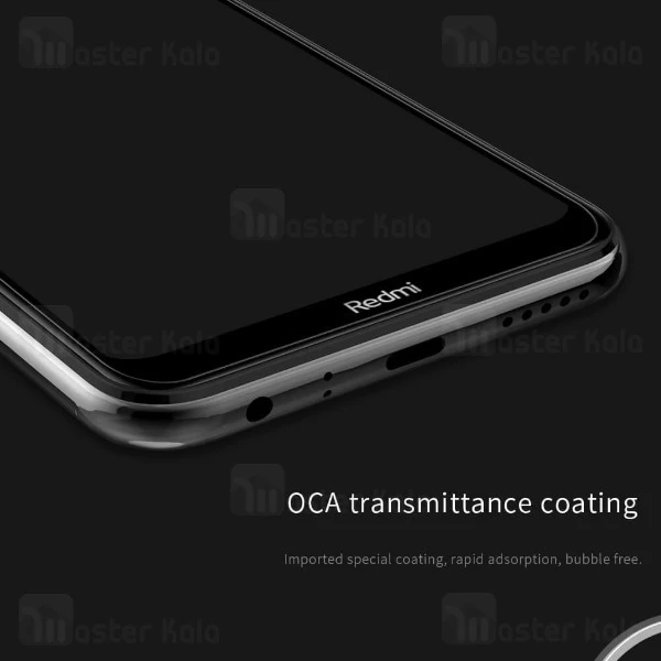 محافظ صفحه شیشه ای تمام صفحه تمام چسب نیلکین Xiaomi Redmi Note 8T XD CP+ Max