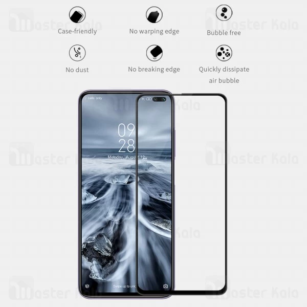 گلس تمام صفحه نیلکین Xiaomi Redmi K30 Nillkin XD CP+ Max Glass