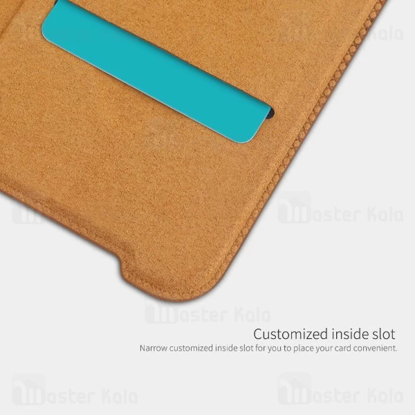 کیف چرمی نیلکین وان پلاس OnePlus 7T Nillkin Qin Leather Case