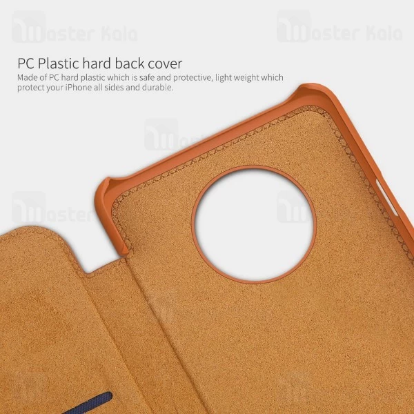 کیف چرمی نیلکین وان پلاس OnePlus 7T Nillkin Qin Leather Case