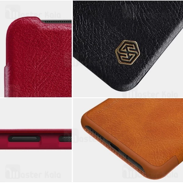 کیف چرمی نیلکین وان پلاس OnePlus 7T Nillkin Qin Leather Case