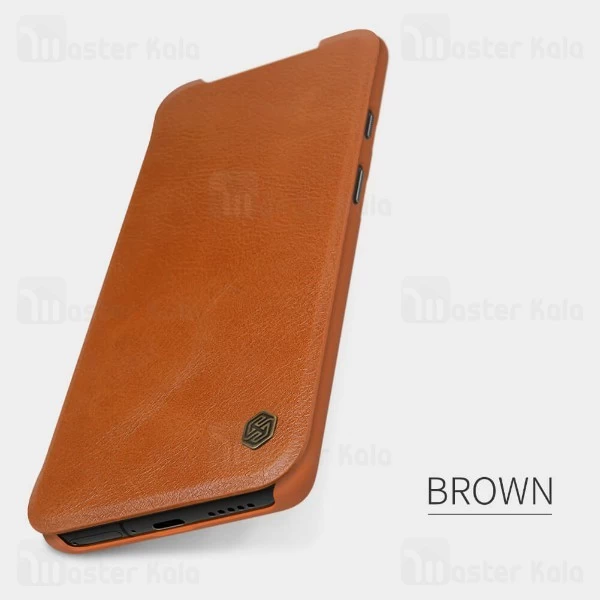 کیف چرمی نیلکین وان پلاس OnePlus 7T Nillkin Qin Leather Case