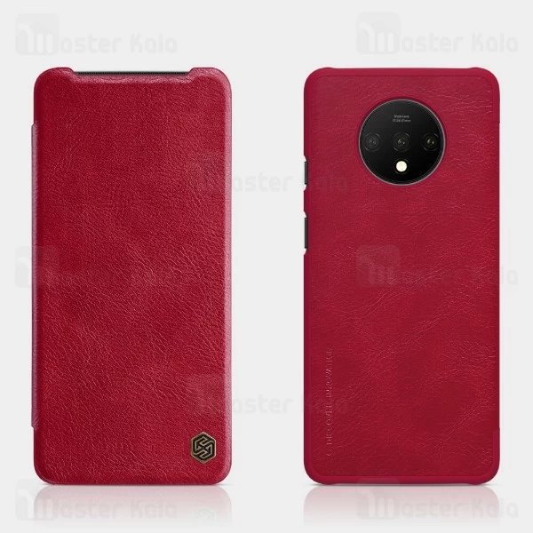 کیف چرمی نیلکین وان پلاس OnePlus 7T Nillkin Qin Leather Case