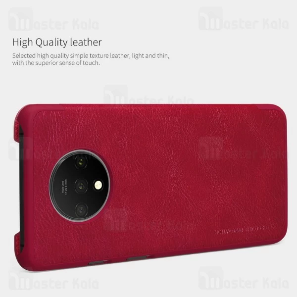 کیف چرمی نیلکین وان پلاس OnePlus 7T Nillkin Qin Leather Case