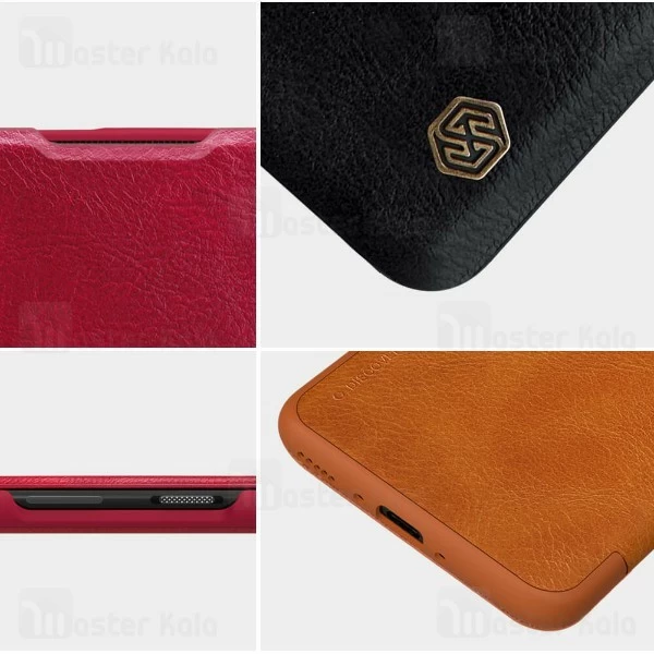 کیف چرمی نیلکین وان پلاس OnePlus 7T Pro Nillkin Qin Leather Case