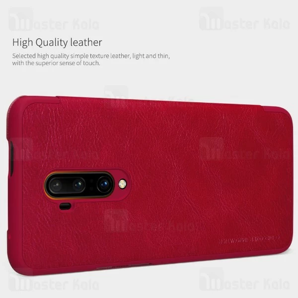 کیف چرمی نیلکین وان پلاس OnePlus 7T Pro Nillkin Qin Leather Case