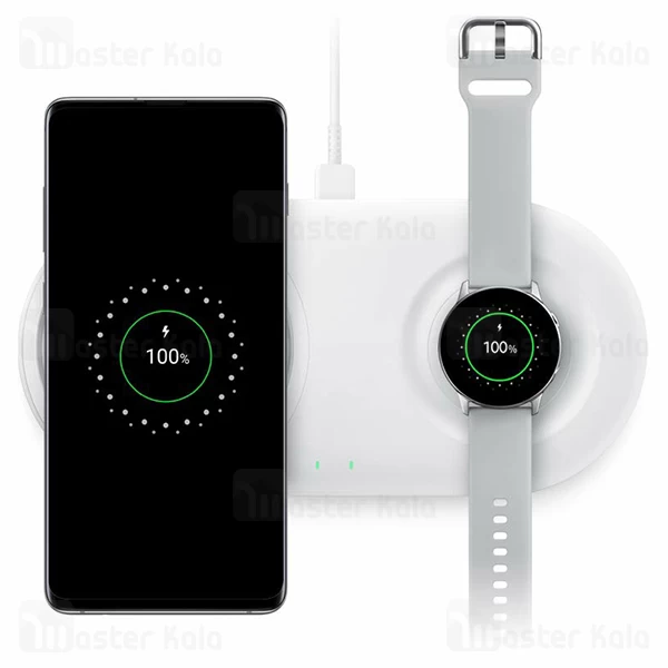 شارژر وایرلس دوتایی سامسونگ Samsung Duo Pad Wireless Charger EP-P5200TBEGUS