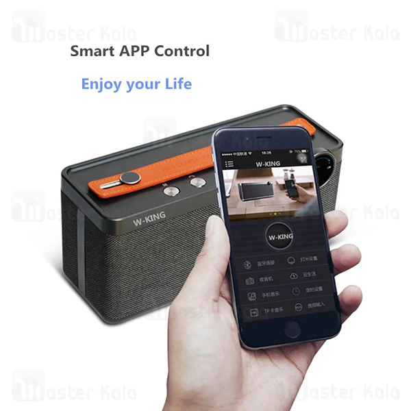 اسپیکر بلوتوث W-King X10 25W Wireless Speaker رم خور
