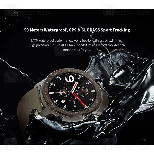 ساعت هوشمند شیائومی Xiaomi AmazFit GTR Titanium 47mm Smart Band نسخه گلوبال