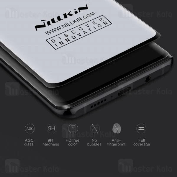 محافظ صفحه شیشه ای تمام صفحه نیلکین Xiaomi Mi CC9 Pro / Mi Note 10 / Mi Note 10 Pro 3D CP+ Max