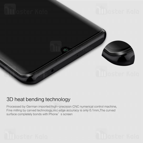 محافظ صفحه شیشه ای تمام صفحه نیلکین Xiaomi Mi CC9 Pro / Mi Note 10 / Mi Note 10 Pro 3D CP+ Max