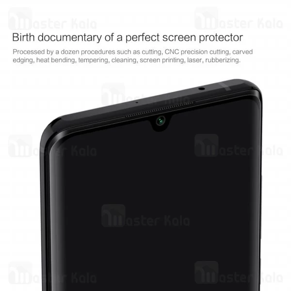 محافظ صفحه شیشه ای تمام صفحه نیلکین Xiaomi Mi CC9 Pro / Mi Note 10 / Mi Note 10 Pro 3D CP+ Max