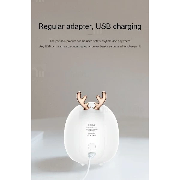 چراغ خواب بیسوس Baseus Deer Night Light ACYLU-02 طرح گوزن