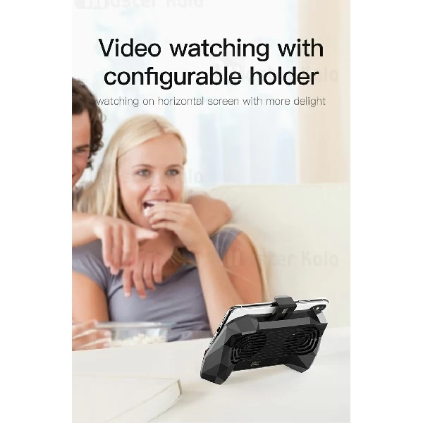 دسته بازی و هولدر فن دار بیسوس Baseus Magic-Monster Games Dissipate-heat Hand Handle ACSR-MS01