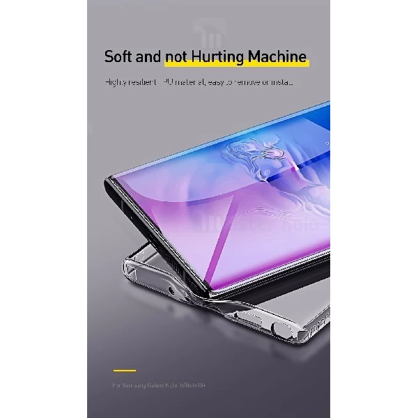 قاب ژله ای سامسونگ Samsung Galaxy Note 10 Plus Baseus Simple Clear Jelly ARSANOTE10P-02
