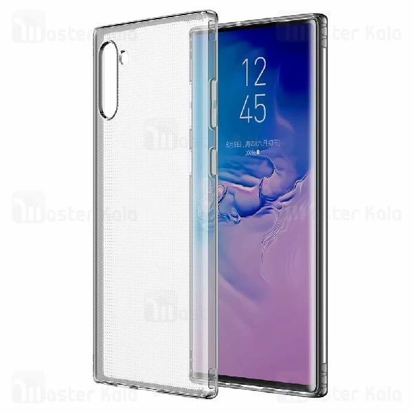 قاب ژله ای سامسونگ Samsung Galaxy Note 10 Baseus Simple Clear Jelly ARSANOTE10-02
