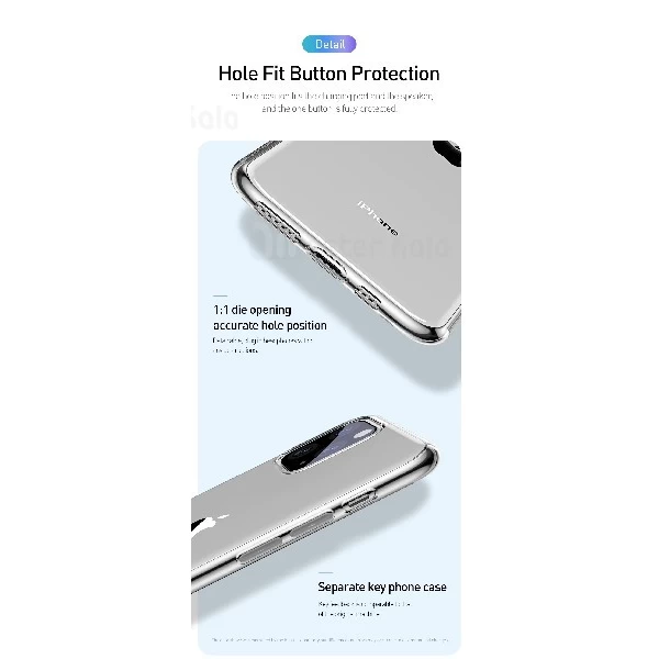 قاب ژله ای آیفون بیسوس Apple iPhone 11 Pro Baseus Simplicity ARAPIPH58S-02