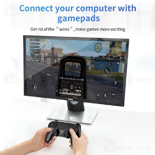 دانگل بلوتوث USB ورژن 4.0 بیسوس Baseus Wireless Adaptors For Computers CCALL-BT01