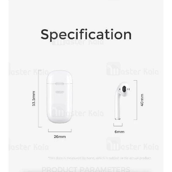 هدست بلوتوث طرح ایرپاد جویروم Joyroom JR-SP1 SP Earbud طراحی تک گوش