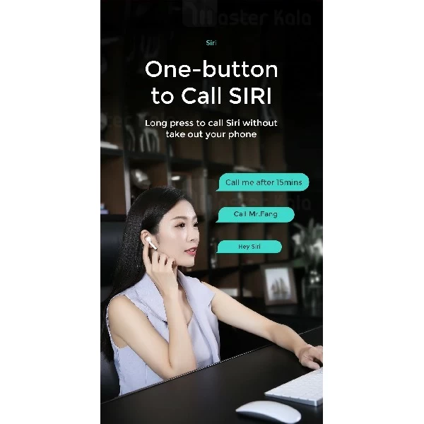 هدست بلوتوث طرح ایرپاد جویروم Joyroom JR-SP1 SP Earbud طراحی تک گوش