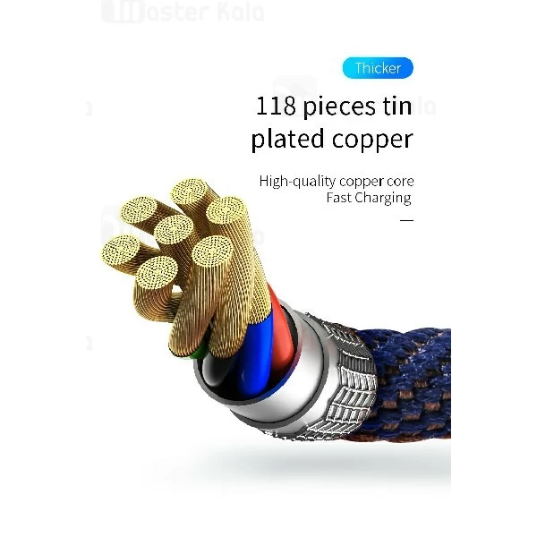 کابل لایتنینگ جویروم Joyroom S-M372 Magnetic توان 3.4 آمپر و طول 15 سانتی متر