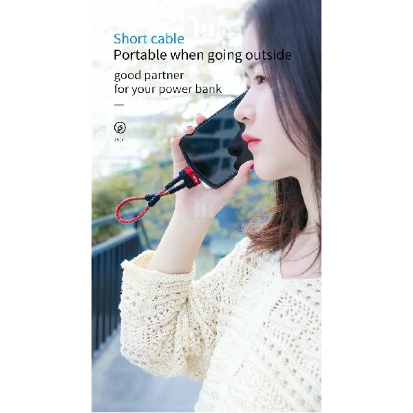 کابل لایتنینگ جویروم Joyroom S-M372 Magnetic توان 3.4 آمپر و طول 15 سانتی متر