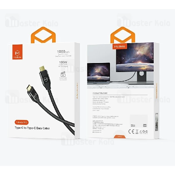 کابل دو سر تایپ سی مک دودو Mcdodo CA-713 PD3.0 توان 100 وات با قابلیت انتقال تصویر
