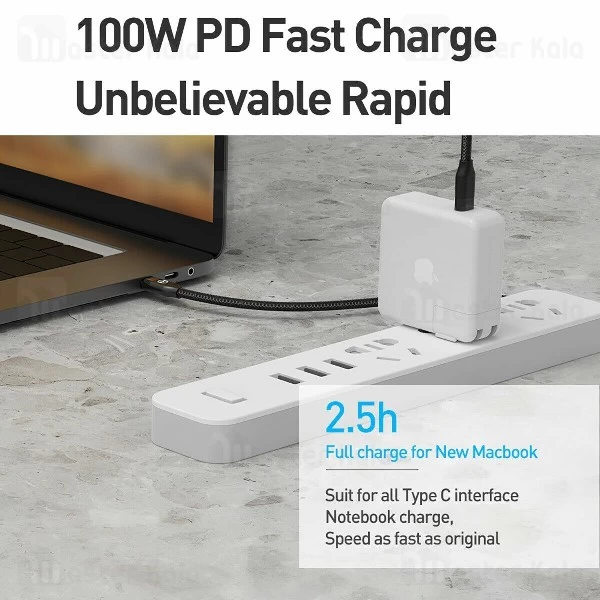 کابل دو سر تایپ سی مک دودو Mcdodo CA-713 PD3.0 توان 100 وات با قابلیت انتقال تصویر