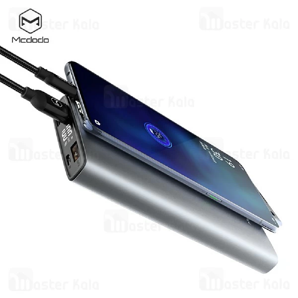 پاوربانک 10000 سوپر شارژ مک دودو Mcdodo MC-721 QC3.0 Power Bank دارای کابل 5 آمپر