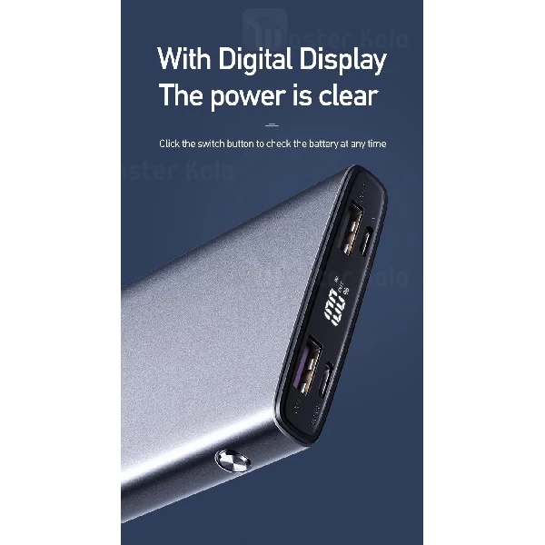 پاوربانک 10000 سوپر شارژ مک دودو Mcdodo MC-721 QC3.0 Power Bank دارای کابل 5 آمپر