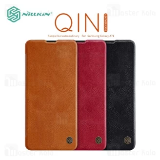 کیف چرمی نیلکین سامسونگ Samsung Galaxy A71 Nillkin Qin Leather Case