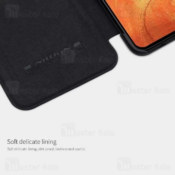کیف چرمی نیلکین سامسونگ Samsung Galaxy A71 Nillkin Qin Leather Case