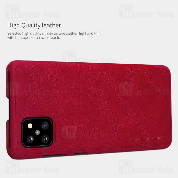 کیف چرمی نیلکین سامسونگ Samsung Galaxy Note 10 Lite Nillkin Qin Leather Case