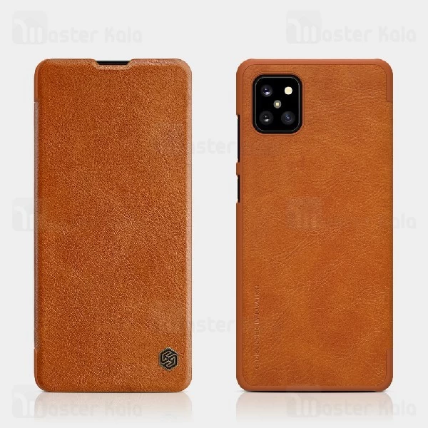 کیف چرمی نیلکین سامسونگ Samsung Galaxy Note 10 Lite Nillkin Qin Leather Case