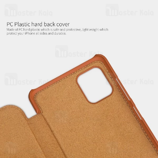 کیف چرمی نیلکین سامسونگ Samsung Galaxy Note 10 Lite Nillkin Qin Leather Case
