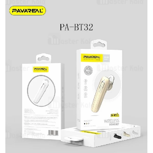 هندزفری بلوتوث تک گوش پاوارئال Pavareal PA-BT32 Wireless Headset