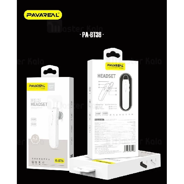 هندزفری بلوتوث تک گوش پاوارئال Pavareal PA-BT36 Wireless Headset