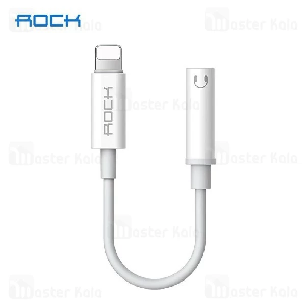 کابل تبدیل لایتنینگ به پورت AUX راک Rock RCB0665 Audio Adapter Cable