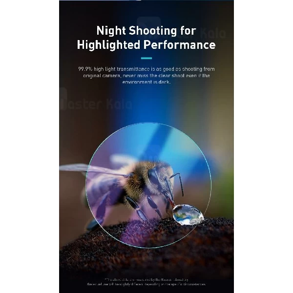 پک دوتایی محافظ لنز دوربین شیشه ای موبایل Huawei Mate 30 / 30 Pro Baseus SGHWMATE30-JT02