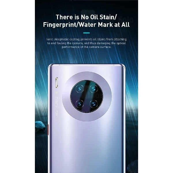 پک دوتایی محافظ لنز دوربین شیشه ای موبایل Huawei Mate 30 / 30 Pro Baseus SGHWMATE30-JT02
