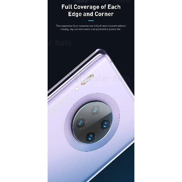 پک دوتایی محافظ لنز دوربین شیشه ای موبایل Huawei Mate 30 / 30 Pro Baseus SGHWMATE30-JT02