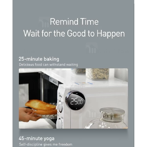 تایمر زنگ دار بیسوس Baseus Heyo Rotation Countdown Timer ACDJS-01