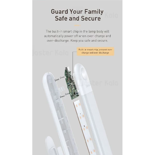 چراغ هوشمند بیسوس Baseus Sunshine Human Body Induction DGSUN-YA02 دارای سنسور نور و حرکت