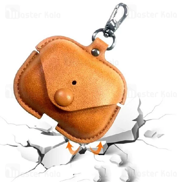کاور محافظ چرم ایرپاد پرو کوتتسی Coteetci AP26 Apple Airpod Pro PU Case