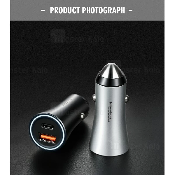 شارژر فندکی فست شارژ مک دودو Mcdodo CC-522 QC3.0 Car Charger توان 3 آمپر